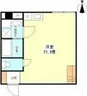 谷4プラザ【1階】の間取り