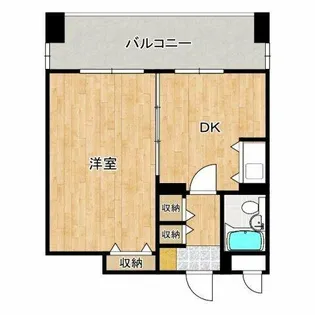 レバンガ長居公園AP【12階】の間取り