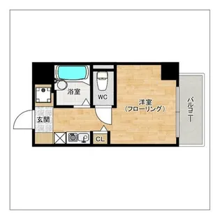 パンルネックスクリスタル九大前【3階】の間取り