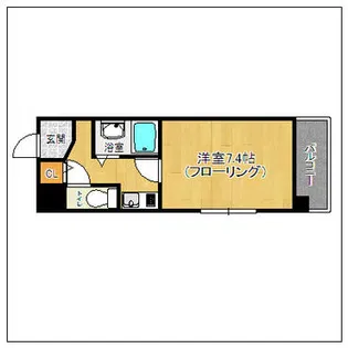 ヴェルジュ平尾【2階】の間取り