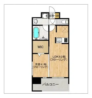 グランフォーレ博多駅東スタイル【2階】の間取り