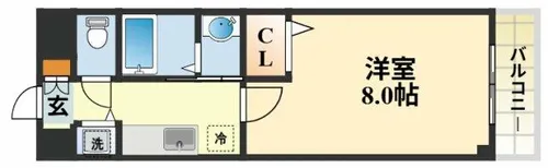 シーリアスⅠ【1階】の間取り