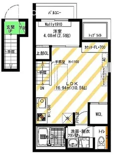 RISE吹上【2階】の間取り