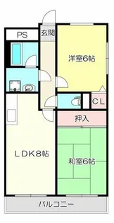 ロクマグランデ【4階】の間取り