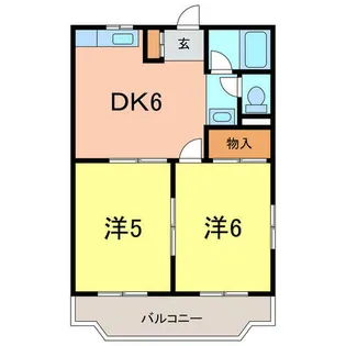 メゾン上条【2階】の間取り