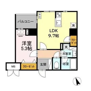 ヴィラ トルチュ東刈谷【3階】の間取り