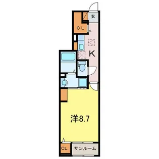 ココA【1階】の間取り