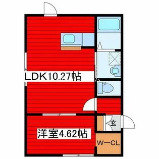 Y’s TSUKISAMU【2階】の間取り