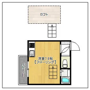 ウィンザー【201号室】の間取り