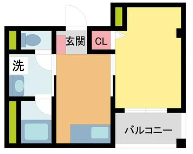マリーズコート【8階】の間取り