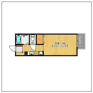フレーシアゆたか【2階】の間取り