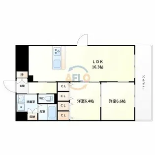 第2関根マンション【3階】の間取り