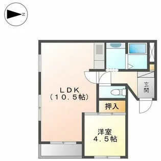 第3大曽根ビル【401号室】の間取り