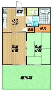 グローリア久保【1階】の間取り