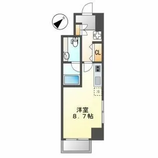 マリオン城西【2階】の間取り