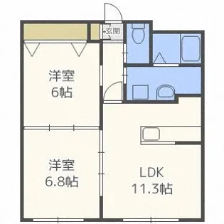 White Mothers【1階】の間取り
