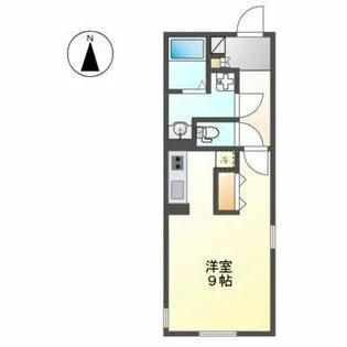 LUORE浄心EAST(ルオーレジョウシンイースト)【2階】の間取り