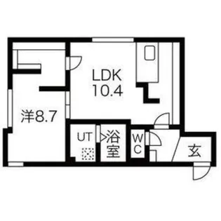 ⅠⅩⅢ表参道【202号室】の間取り