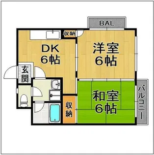 友泉丸一ビル【203号室】の間取り