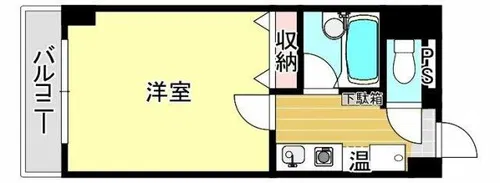 ルエメゾンロワール久留米Ⅱ【303号室】の間取り