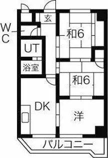 日進ビル【3階】の間取り