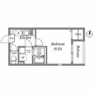 大阪府吹田市千里丘中【アパート】の間取り