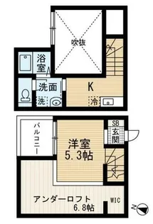 アプローズ【2階】の間取り