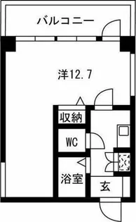 第6ビル和光【7階】の間取り