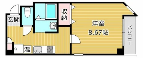 ラ・フォンテ摂津富田【3階】の間取り