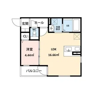ジュエル小牧【2階】の間取り