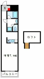 グランディエビス【3階】の間取り