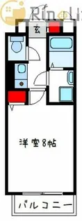 朝風マンション2番館【3階】の間取り