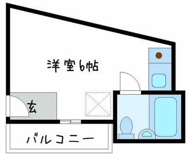 サンコート高安【3階】の間取り