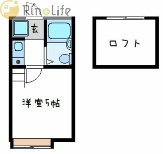 サンシャトー21【2階】の間取り