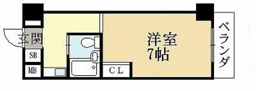 フォレスト【2階】の間取り