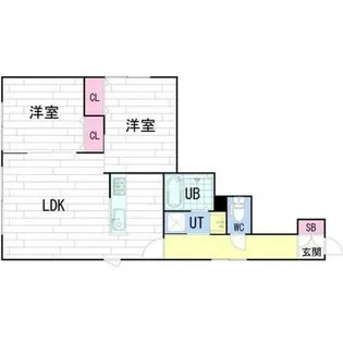 ACCESS51【2階】の間取り