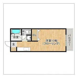 ラポール原田【203号室】の間取り