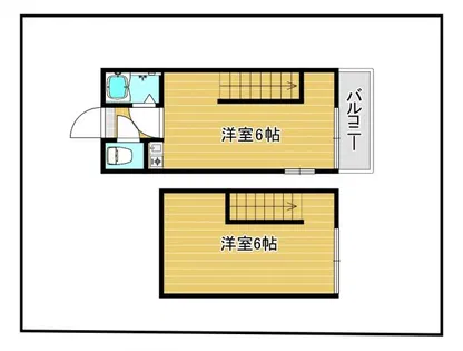 ジョリス香椎I【102号室】の間取り