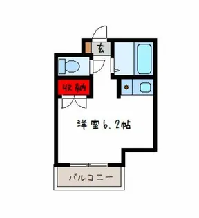 リトルパレス【3階】の間取り