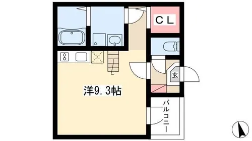 stage大宝【3階】の間取り