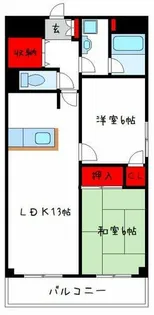 エムライフ【2階】の間取り