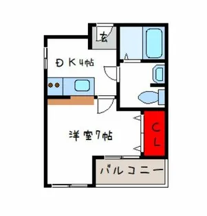 ラデファンス【1階】の間取り