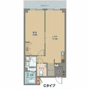 グラン千代田【401号室】の間取り
