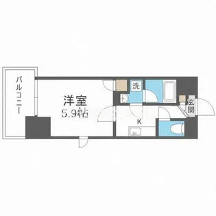 Primavera Minamimorimachi【10階】の間取り