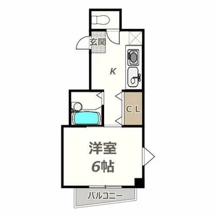 カルムIV【301号室】の間取り