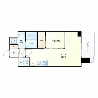 セレニテ本町東リアン【14階】の間取り