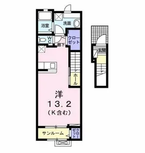 FFヒルズ1【2階】の間取り