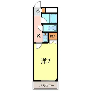 リビングットK【2階】の間取り