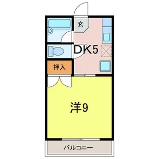 グリーンバード1【2階】の間取り