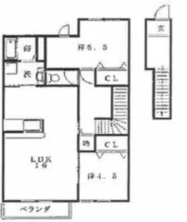 コートデューク【2階】の間取り